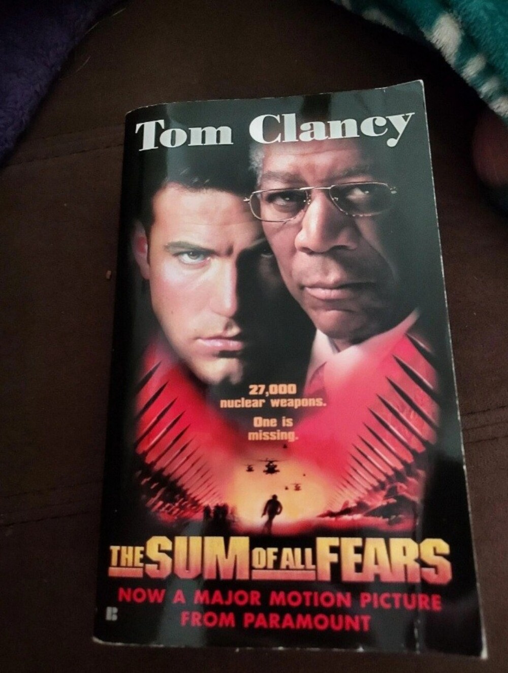 Tom Clancy The Sum of All Fears Paperback